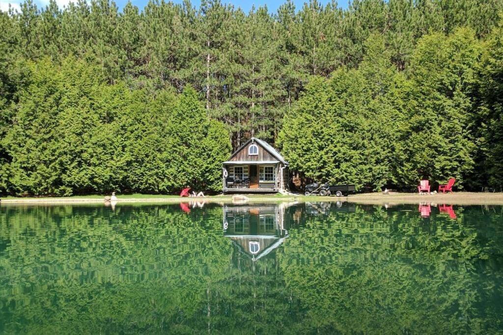 אורנג'וויל A Rustic Cabin In The Woods מראה חיצוני תמונה
